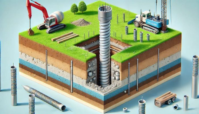 Технология устройства свайного фундамента