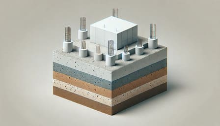 Свайный для дома из бруса 8×8 м